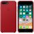 Чехол для iPhone Apple iPhone 8 Plus / 7 Plus Leather RED